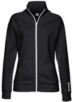 BENCH. LOUNGEWEAR Sweatjacke Damen schwarz-wei&szlig; Gr.32/34