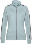 BENCH. LOUNGEWEAR Sweatjacke Damen mint-schwarz Gr.32/34