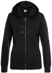BENCH. LOUNGEWEAR Sweatjacke Damen schwarz Gr.32/34