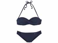 S.OLIVER Set: Bügel-Bandeau-Bikini 'Soft' blau Gr. 40 Cup A. Mit Bügel....