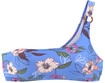 S.OLIVER Bustier-Bikini-Top Damen blau-bedruckt Gr.38 Cup C/D