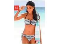 VENICE BEACH Bandeau-Bikini-Top 'Summer' mehrfarbig Gr. 36 Cup B. Mit Bügel Und Mit