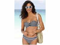 VENICE BEACH Bandeau-Bikini-Top 'Summer' mehrfarbig Gr. 42 Cup D. Mit Bügel Und Mit