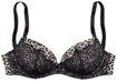 LASCANA Push-up-BH Damen leo-bedruckt Gr.70