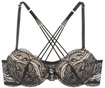 LASCANA Push-up-BH Damen schwarz Gr.75C