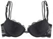 LASCANA Push-up-BH Damen schwarz Gr.85A