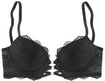LASCANA Push-up-BH Damen schwarz Gr.70A