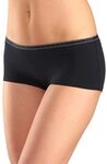 LASCANA Panty Damen schwarz / anthrazit Gr.44/46