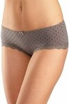 LASCANA Panty Damen taupe-uni, gepunktet, gestreift Gr.36/38