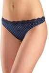 LASCANA String Damen marine-gepunktet, gestreift, uni Gr.32/34