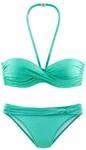 LASCANA B&uuml;gel-Bandeau-Bikini Damen mint Gr.32 Cup A