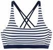 VENICE BEACH Bustier-Bikini-Top Damen wei&szlig;-marine-gestreift Gr.34