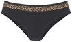 LASCANA Bikini-Hose Damen schwarz-leo Gr.34