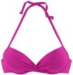 S.OLIVER Push-Up-Bikini-Top Damen pink Gr.34 Cup C