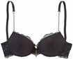 LASCANA Push-up-BH Damen schwarz-aubergine Gr.70