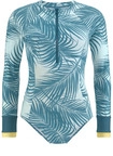 LASCANA ACTIVE Badeanzug Damen petrol-bedruckt Gr.42