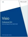 Microsoft D87-05365, Microsoft Visio 2013 Professional PKC
