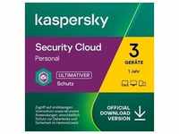 Kaspersky Security Cloud 2024 Personal, 3 Geräte - 1 Jahr, Download