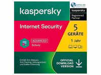 Kaspersky Internet Security 2024, 5 Geräte - 1 Jahr, Download