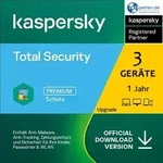 Kaspersky Total Security Upgrade - 3 Ger&auml;te - 1 Jahr, Download