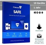 F-Secure Safe 2026, 10 Ger&auml;te - 1 Jahr, Download