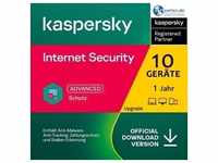 Kaspersky Internet Security 2024 Upgrade, 10 Geräte - 1 Jahr, Download