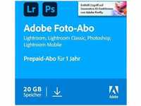 Adobe Creative Cloud Foto-Abo mit 20 GB Cloud-Speicher, Download