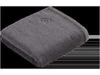 Handtuch aus reiner hochwertiger Supersoft Baumwolle in grau