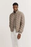 Blouson in Steppoptik in beige
