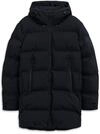 Steppparka mit Kapuze und wasserdichter Funktion in Regular Fit aus der