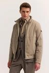 Blouson in zeitloser Optik in Beige