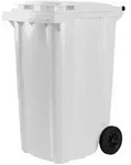 Hardwex M&uuml;lltonne 240 l Wei&szlig;