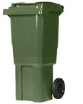 Hardwex M&uuml;lltonne 60 l Gr&uuml;n