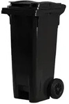 Hardwex M&uuml;lltonne 80 l Schwarz