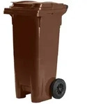 Hardwex M&uuml;lltonne 80 l Braun
