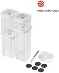 ZWILLING Fresh & Save CUBE CUBE Set, S / 6-tlg, Transparent-Wei&szlig;