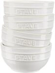 Staub Ceramique Sch&uuml;ssel Set 12 cm / 4-tlg, Elfenbein-Wei&szlig;, Keramik