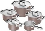 ZWILLING Pure Kochtopfset, 5-tlg, 18/10 Edelstahl