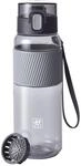 ZWILLING Bottle Trinkflasche, 680 ml, Tritan, Grau