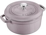 Staub La Cocotte Cocotte 20 cm, rund, Kirschbl&uuml;te, Gusseisen