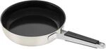 ZWILLING Pure Bratpfanne, 24 cm, 18/10 Edelstahl, Keramische Antihaftbeschichtung
