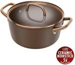 ZWILLING Milano Kochtopf mit Glasdeckel 24 cm, Aluminium