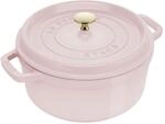 Staub La Cocotte Cocotte 24 cm, rund, Sorbet rose, Gusseisen