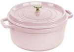 Staub La Cocotte Cocotte 26 cm, rund, Sorbet rose, Gusseisen