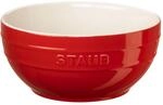 Staub Ceramique Sch&uuml;ssel 18 cm, rund, Kirsch-Rot, Keramik