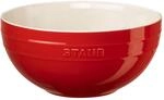 Staub Ceramique Sch&uuml;ssel 24 cm, rund, Kirsch-Rot, Keramik
