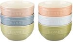 Staub Ceramique Sch&uuml;ssel Set Macaron 14 cm / 6-tlg, Keramik
