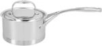 Demeyere Atlantis 7 Stieltopf mit Deckel 14 cm, 18/10 Edelstahl, Silber
