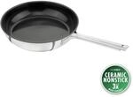 ZWILLING TrueFlow Bratpfanne, 28 cm, 18/10 Edelstahl, Keramikbeschichtung