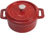 Staub La Cocotte Mini Cocotte 10 cm, rund, Kirsch-Rot, Gusseisen